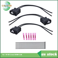 3pcs Fit For 01-05 Lexus IS300 3.0L ignition coil connector plug with wires