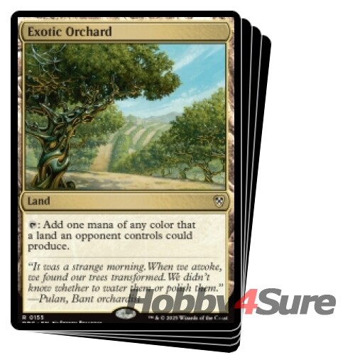 Exotic Orchard X4 M/NM Magic: The Gathering MTG Aetherdrift: Commander - Picture 1 of 1