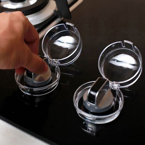 6Pcs Gas Stove Knob Covers Baby Safety Oven Lock Lid Infant Child Protector Tool - Picture 6 of 8