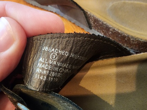 Steve Madden Kids Girls Boys Brown Leather Sandals Shoes Comfortable Size 5 - Picture 6 of 6