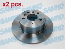 X2 PCS REAR BRAKE DISC ROTOS X2 PCS SET O1331P SAMKO I