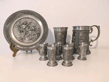 WMF Zinn Konvolut Mittelalter und Jagdmotive