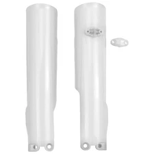 UFO Lower Fork Guards White KT05014#042