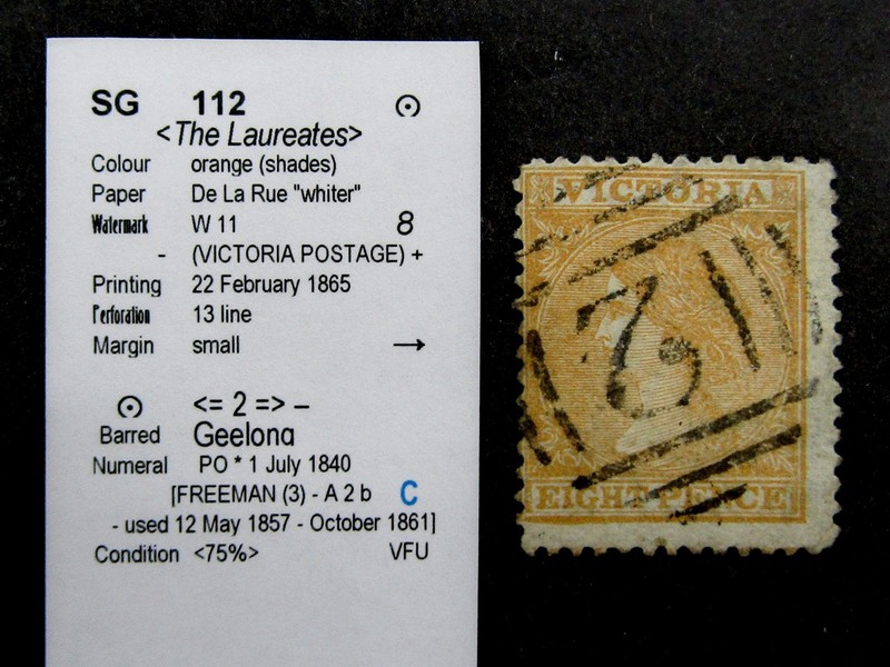 nystamps British Australian States Victoria Stamp # SG112 Used £130 L10y1516