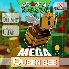 ⭐🐝Mega Queen Bee 🎮ROBLOX 🪴Grow a Garden | CHEAP | FAST | RELIABLE✅