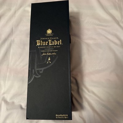 JOHNNY WALKER Blue Label Scotch Whiskey - Empty Box