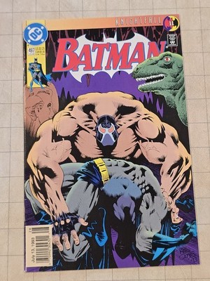 Batman #497 Newsstand Variant (DC Comics Late July 1993) 