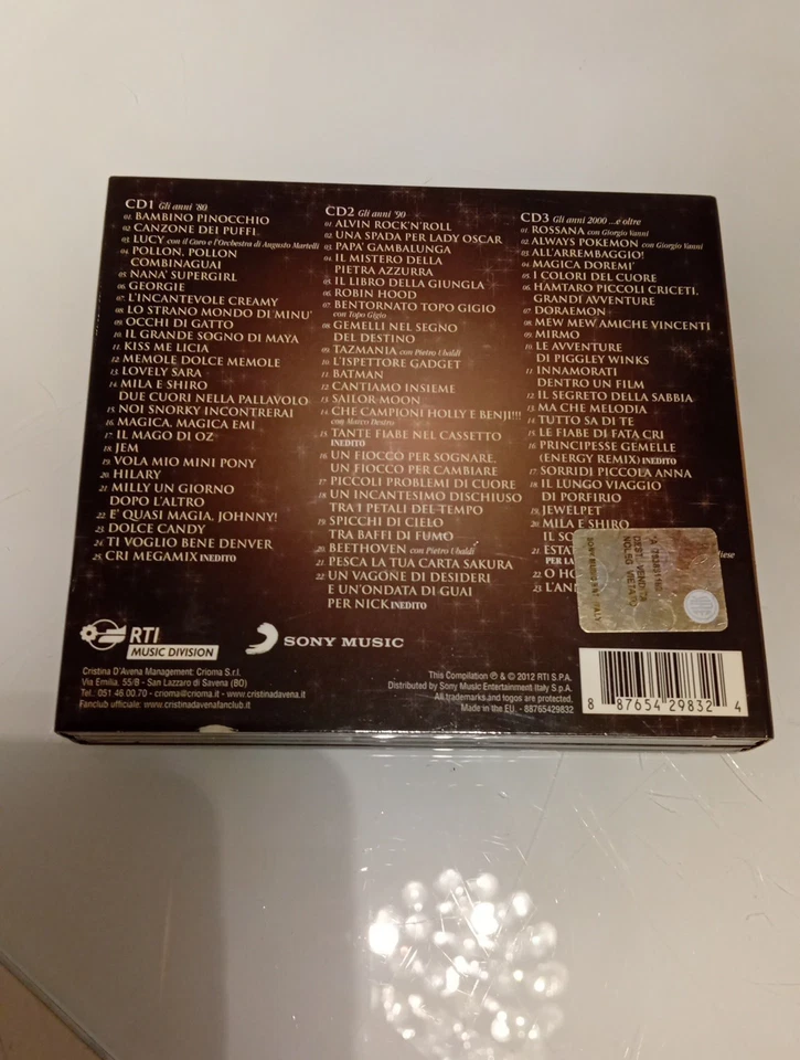 Cristina D'Avena – 30 E Poi... Parte Prima Italy 2012 3 x CD Compilation - Image 2 of 4