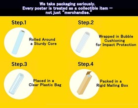 Shenmue 2 game promotional poster 2001 DC MIJ