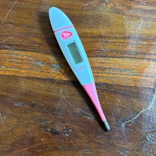 Easy@Home Digital Basal Thermometer EBT-018 White Pink Ovulation Tracking BBT