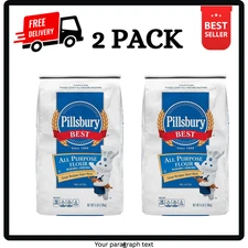 2 (PACK) Pillsbury Best All Purpose Flour, 5 lb.