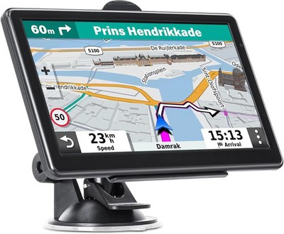 7'' Touchscreen GPS Navigation System Car Truck RV 2026 Map Lifetime Updates Blue