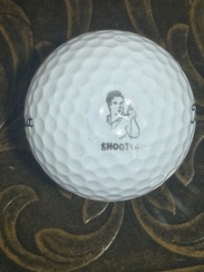 Shooter McGavin Souvenir Golf Ball. Titleist Ball. Happy Gilmore Movie