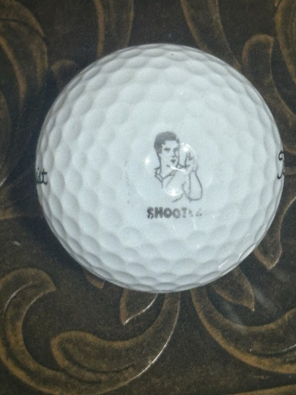 Shooter McGavin Souvenir Golf Ball. Titleist Ball. Happy Gilmore Movie
