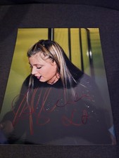 HOLLY VALANCE signed autograph 20x25 cm in person private photo