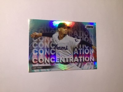 2025 Stadium Club Concentration Teal Eury Perez 98/99 #C-25