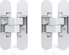 - Cerniere Invisibili per Porte Di Passaggio, Lotto Di 2 Cerniere a Scomparsa pe