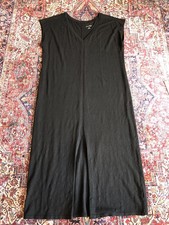 VGUC Women's Flattering Midi T Shirt Dress Universal Thread Black XL 14 16