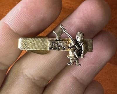 Vtg Little Joe's Advertising Tie Bar Clip keys Locksmith #3D