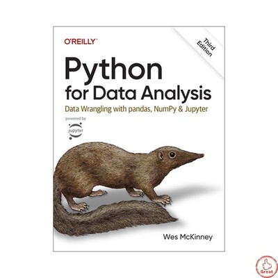 Python for Data Analysis - 3rd Edition by Wes McKinney (Paperback)