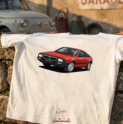 VINTAGE LANCIA BETA MONTECARLO CAR JERSEY T-SHIRT | ALL SIZES