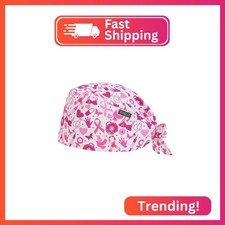 Tovelle Scrub Caps for Women, Classic Surgical Caps with Buttons