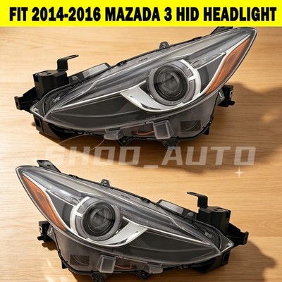 Compatible With 2014-2016 Mazda 3 Right HID Headlight w/o Bulb MA2503145