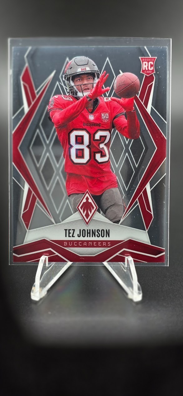2025 Panini Phoenix - Tez Johnson (RC) Silver #166 Buccaneers