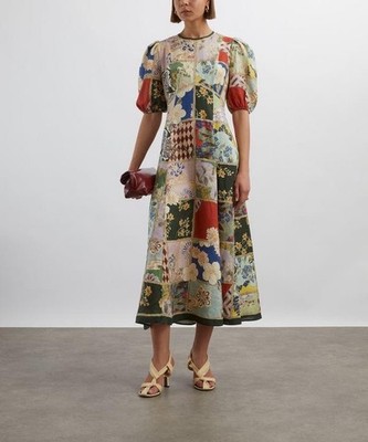Alemais Bianca Midi Dress $590 Size US 6 | eBay