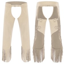 Womens Cowgirl Holidays Cowboy Chaps Fashion Pants Halloween Trousers Adult