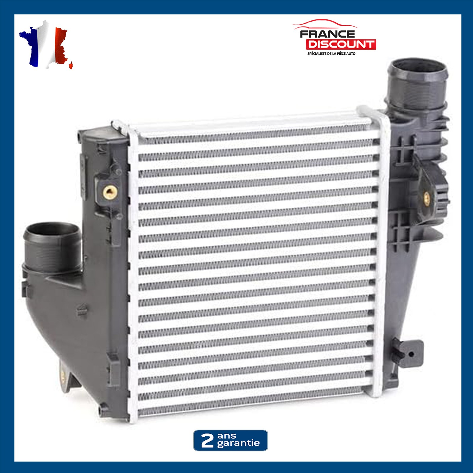 Intercooler FIAT DOBLO 9675627980 haute performance de refroidissement alu