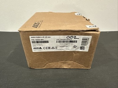 Axis P3265-LVE Security Dome Network Camera W/ Sun Shield P/N 02333-001