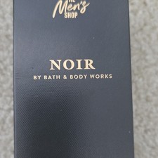 Bath Body Works Men's Shop Noir Cologne Spray 3.4 fl oz Regular Size