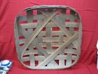 Antique Primitive Handmade Tobacco Basket