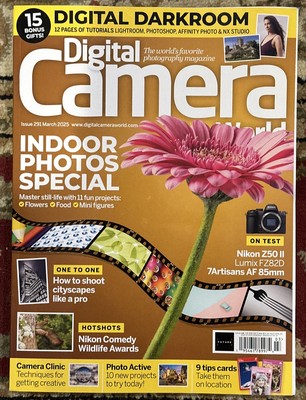 Digital Camera World Magazine March 2025 Issue 291 Indoor Photos Special