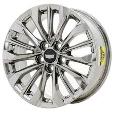 18" Cadillac XT4 PVD Bright Chrome-C Wheel Rim Factory OEM ALY95807 2024-2025