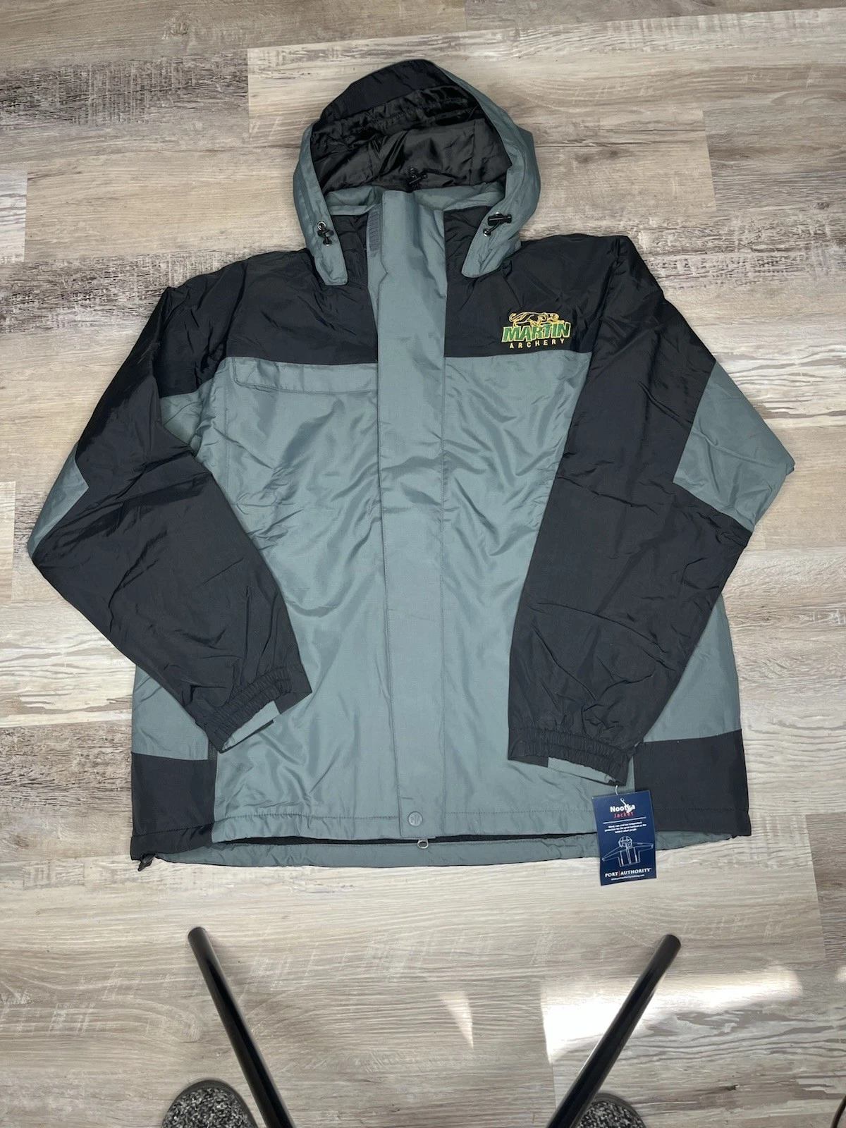 Port Authority Men’s Hooded Winter Flex Snow Jacket NWT Size XL Martin Archery