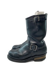 Red Wing Engineer Boots/-/Blk/Leather/Ansi Z41 Pt99 3472