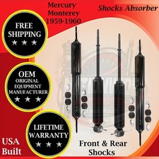 Monroe Oem Front Rear Shocks For 1959-1960 Mercury Monterey Lifetime Warranty Monroe Oem Front Rear Shocks For 1959-1960 Mercury Monterey Lifetime Warranty