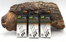 Fox Edges Naturals Submerge Heli-Clip Leader 30lb 40lb 50lb für Karpfenmontage