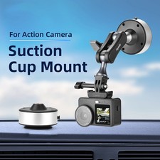 Car Suction Cup Mount Holder For DJI Osmo Pocket 4/3/Action 6/5 Sports Camera