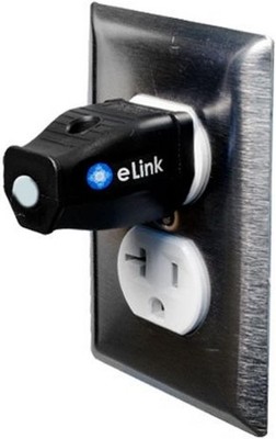 eLink EMF Neutralizer - Whole House Plug Protection Device Black 
