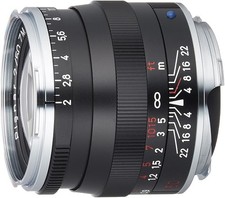 Carl Zeiss Planar T 50mm f/2 ZM Mount Manual Focus Lens Black for Leica M