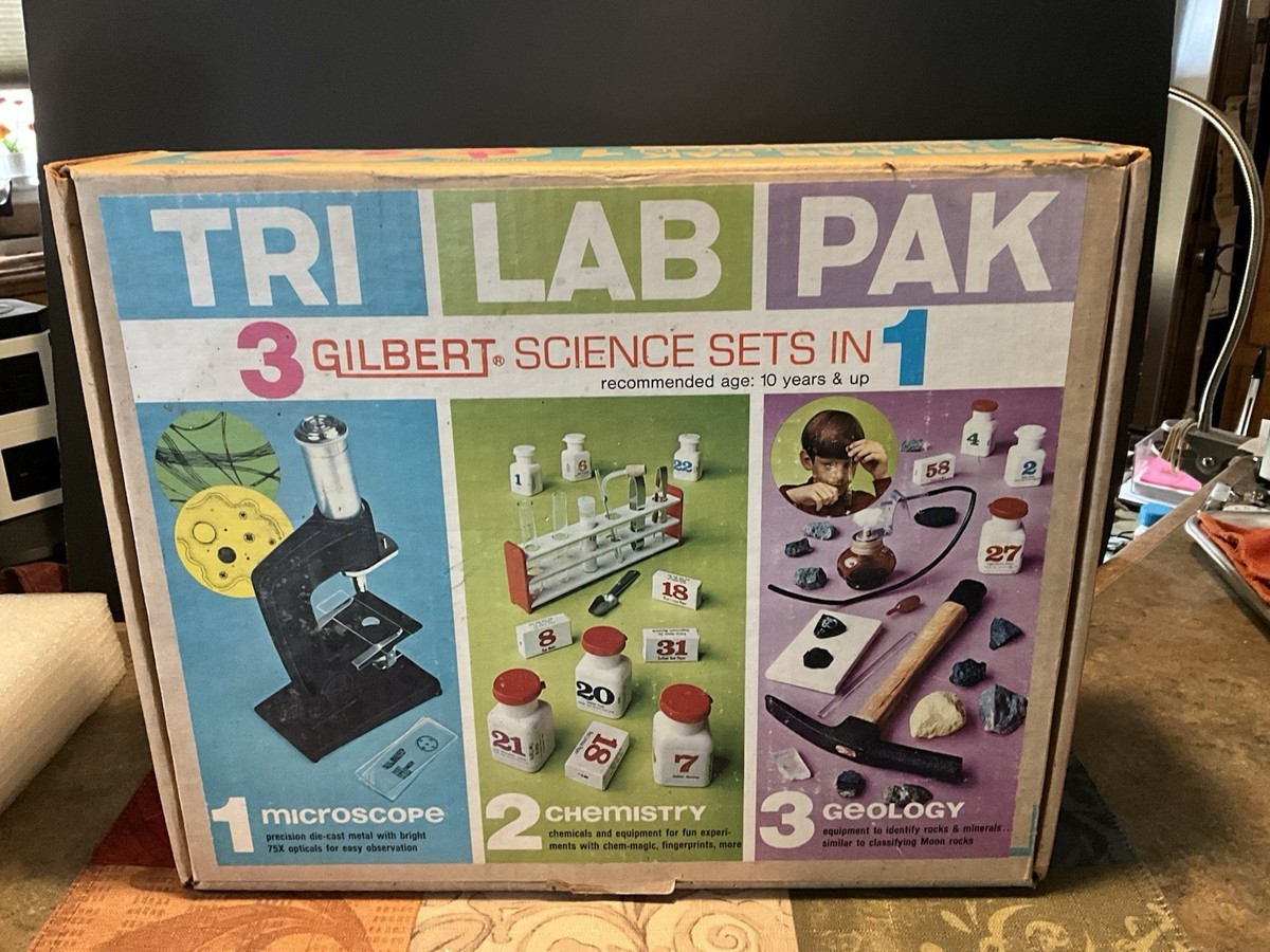 What Is Science & Technology? 全20巻セット Gilbert Tri-Lab Pak Chemistry Set 3 Science Sets In 1, 1970 | eBay