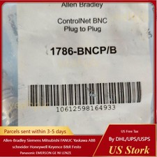 Sealed Allen Bradley 1786-BNCP ControlNet BNC Coaxial Connector US Free Tax