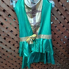 Spirit Halloween Teenage Mutant Ninja Turtle Girls Dress Costume Size J 14-16