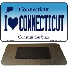 I Love Connecticut State Magnet Fridge Refrigerator Home Kitchen Decoration