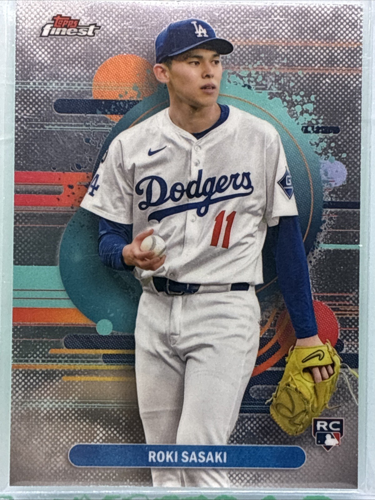 2025 Topps Finest - Uncommon Roki Sasaki #116 (RC)