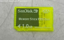 Sony PlayStation Portable PSP 1GB Memory Stick Duo - Tested  36W59W 