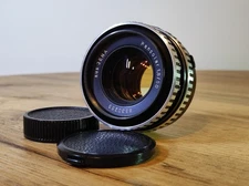 Carl Zeiss Jena PANCOLAR THORIUM 1.8/50mm 'zebra' 8 blades M42 export version